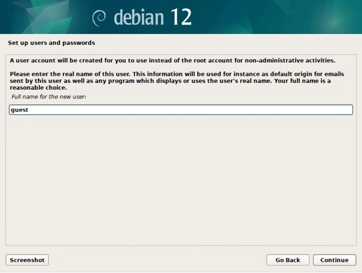 Debian Setup