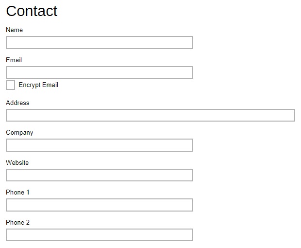Contact Details