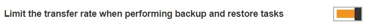 Enable Bandwidth Control
