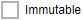 Immutable NOT enabled