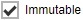 Immutable enabled