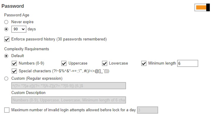 Password
