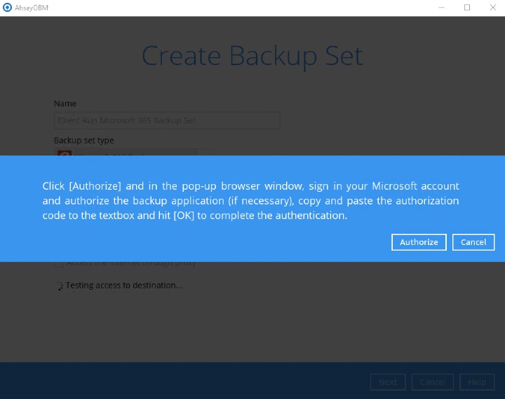 authorize