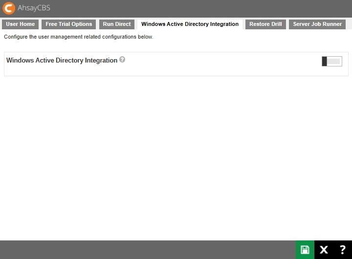 Windows Active Directory Integration