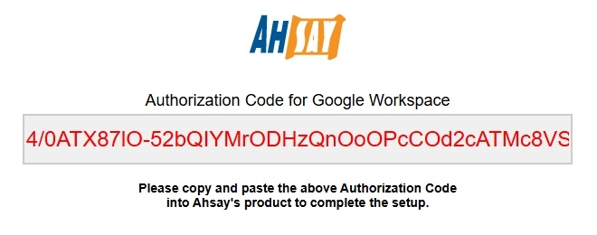 Authorization Code