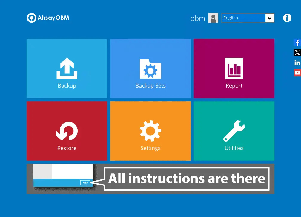 Main Menu
