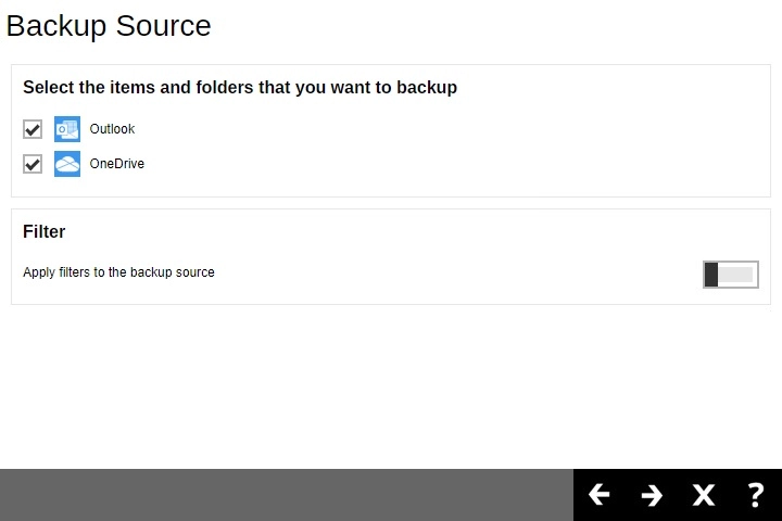 AhsayACB Backup Source