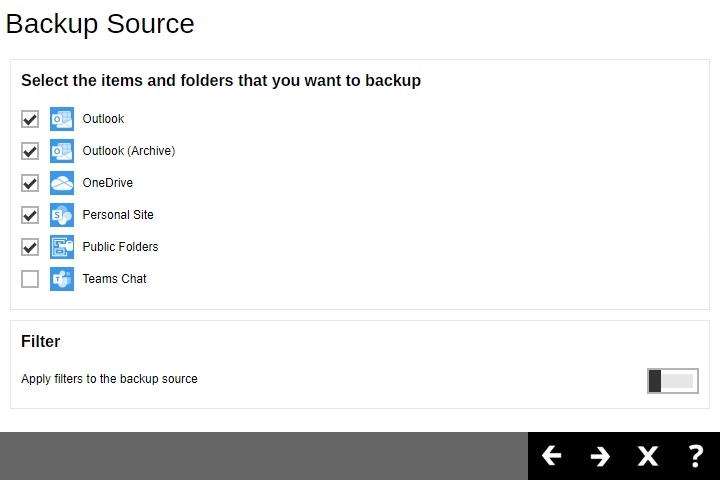AhsayACB Backup Source