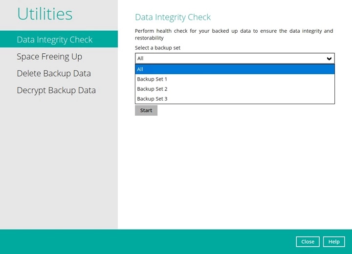 Data Integrity Check