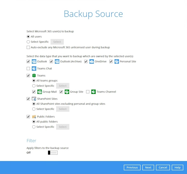 Entire Org Backup Source