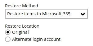 Restore Location