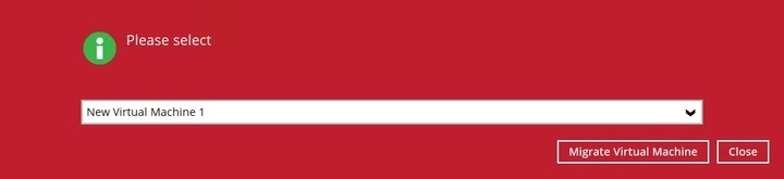 Migrate VM