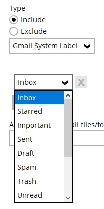 Gmail System Label