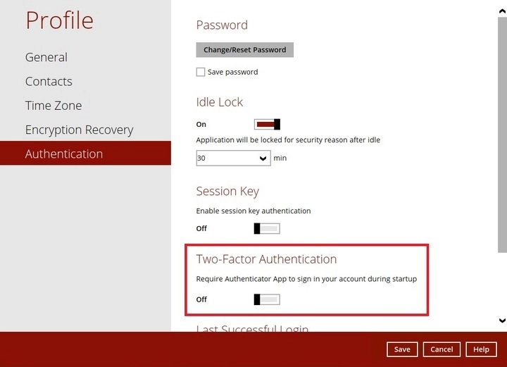Two-Factor Authentication