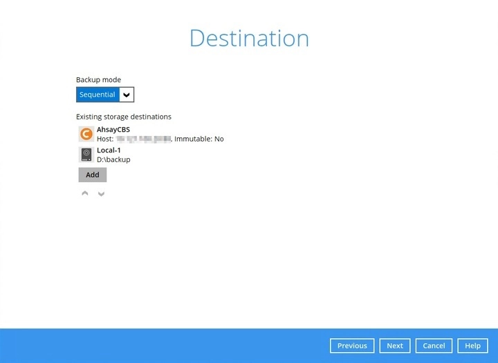 Multiple Destinations