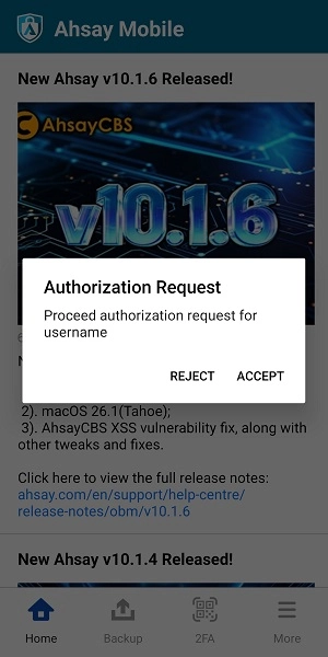 Authorization Request
