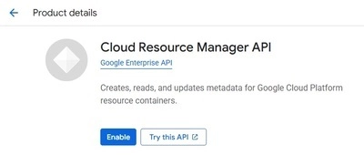 Cloud Resource Manager API
