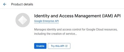 Identity and Access Management API