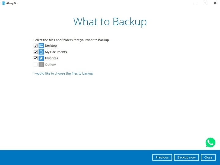 Backup