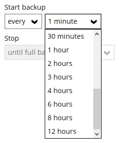Start Backup