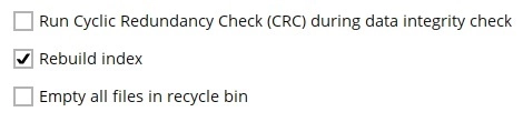 Data Integrity Check