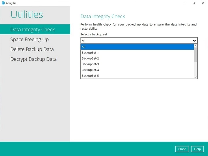Data Integrity Check