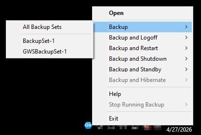 Backup