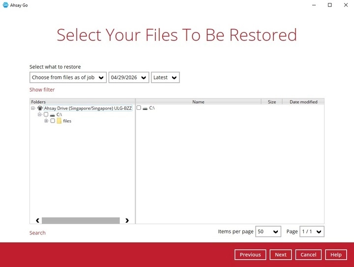 Select Files