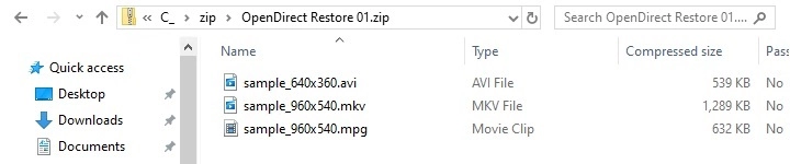 Zipped File
