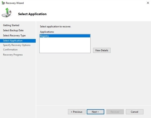 Select Application