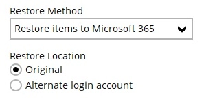 Restore Location