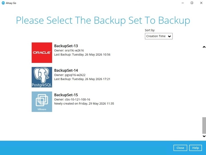 Backup