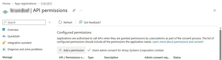 Add a permission