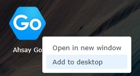 Add to desktop